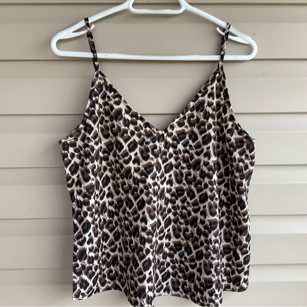 SHEIN Leopard Print Cami - Size Large 3/$12
